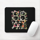 8647 Widersteht subtiler floraler Foxtrot Delta Ta Mousepad (Mit Mouse)