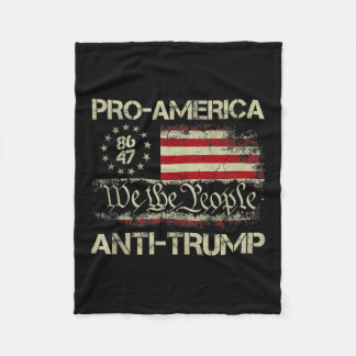 8647 Wir Das Volk Pro-Amerika Anti-Trump Tank Top Fleecedecke