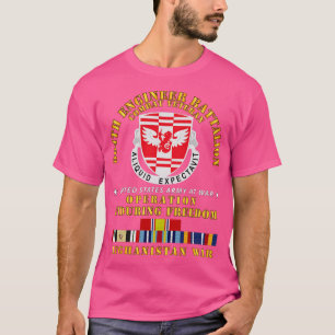 864. Eng Bn Enduring Freedom Veteran w AFGHAN SVC T-Shirt