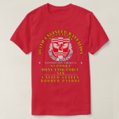 864. Eng Bn JTF6 Unterstützung für Amerika T-Shirt (Design vorne)