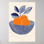 866 Abstrakt Poster (Vorne)