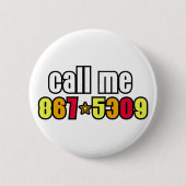 867-5309 BUTTON (Vorderseite)