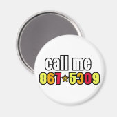 867-5309 MAGNET (Vorderseite/Rückseite)