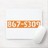 867-5309 MOUSEPAD (Mit Mouse)
