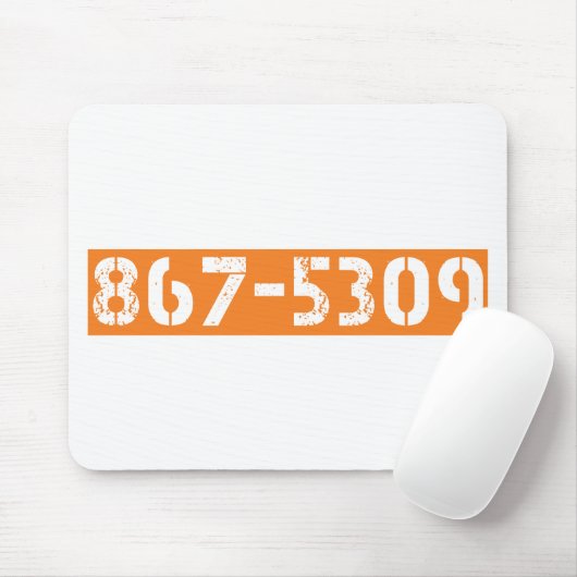 867-5309 MOUSEPAD (Mit Mouse)