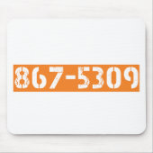 867-5309 MOUSEPAD (Vorne)