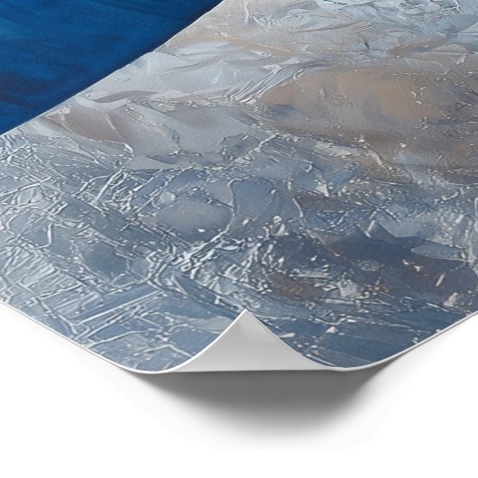 869 Abstrakt Poster (Ecke)