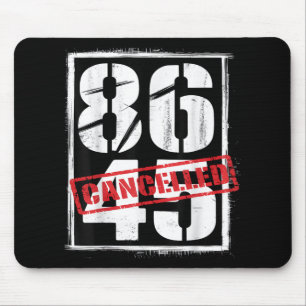 86 45 Abgesagte politische Anti-Trump-Proteste Mousepad