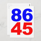 86 45 POSTKARTE (Vorne/Hinten)