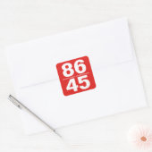 86 45 (Trump-Widerstand) Sticker (Umschlag)