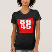 86 45 (Trumpf-Widerstand) T-Shirt (Vorderseite)