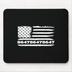 86 47 Anti-trump 8647 Subtiler Anti Trump Mousepad