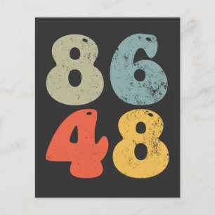 86 47 Anti Trump 8648 Retro Vintag Wahlen 2028 Flyer