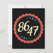 86 47 Anti Trump Funny (Rückseite)