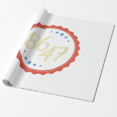 86 47 Anti Trump Funny Geschenkpapier (Ungerollt)