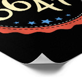 86 47 Anti Trump Funny Poster (Ecke)