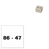 86-47 Briefmarke Gummistempel (Stempel)