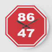 86 47 GROßE WANDUHR (Vorderseite)