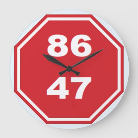 86  47 GROßE WANDUHR (Vorderseite)