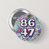 86 47 (Sie können die Wörter ändern) Button (Vorne & Hinten)