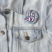 86 47 (Sie können die Wörter ändern) Button (Beispiel)
