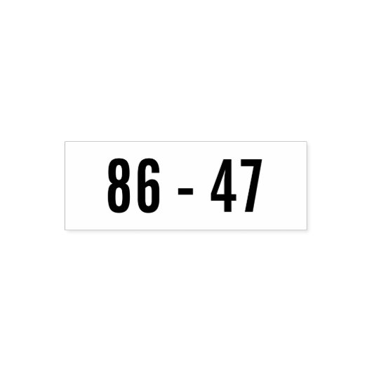 86-47 Stempel (Design)