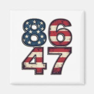 86 47 Tag der Amtseinführung des Präsidenten von P Magnet