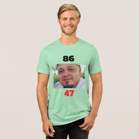 86 47 Tri-Blend-Shirt Tri-Blend Shirt (Vorderseite voll)