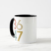 86 47 Trumps Cooler Trump-Gegner Tasse (Vorderseite Links)