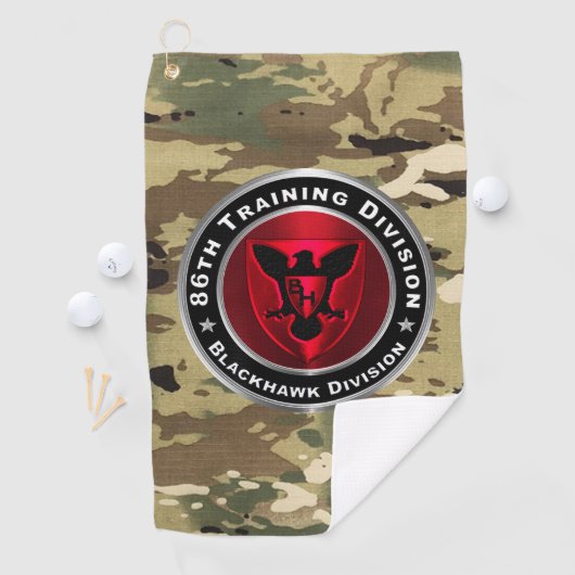 86. Abteilung Ausbildung Golfhandtuch (Insitu)