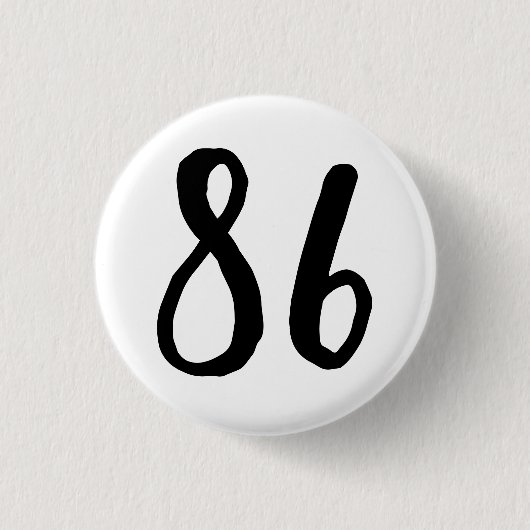 86 BUTTON (Vorderseite)