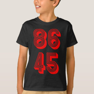 86 Der 45. Präsident 86 45 Politischer Widerstand T-Shirt