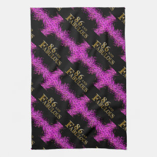 86. Geburtstag Geschirrtuch