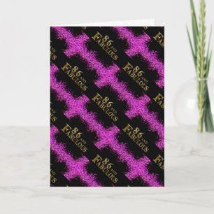 86. Geburtstag Karte