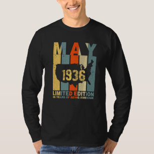 86. Geburtstag Mai 1936 86 Jahre Phantastisch T-Shirt