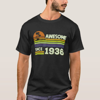86. Geburtstag Männer Frauen Phantastisch seit 193 T-Shirt