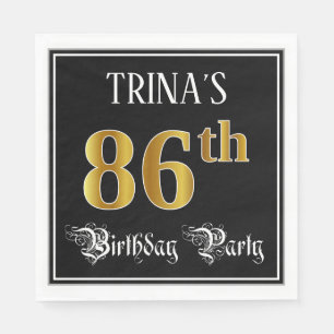 86. Geburtstagsparty - Extravagantes Drehbuch, Imi Serviette