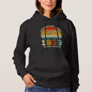 86 Jahre alt 1939 Retro Phantastisch 90. Geburtsta Hoodie
