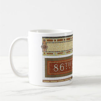 86. Untergrundbahn-Mosaik St. NY Kaffeetasse