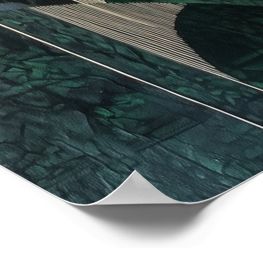 870 Abstrakt Poster (Ecke)