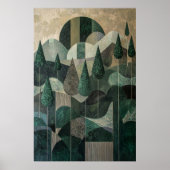 870 Abstrakt Poster (Vorne)