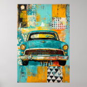 872 Abstrakt Poster (Vorne)