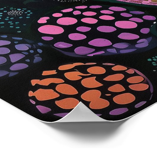 874 Abstrakt Poster (Ecke)