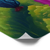 875 Abstrakt Poster (Ecke)