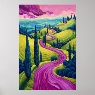875 Abstrakt Poster