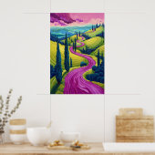 875 Abstrakt Poster (Küche)