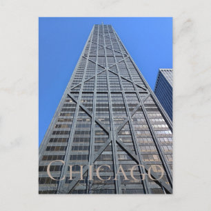 875 N Michigan Ave. Chicago, Illinois Postkarte