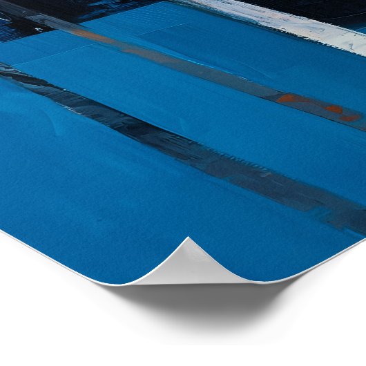 876 Abstrakt Poster (Ecke)