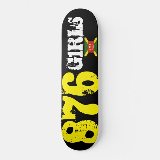 876 GIRLS-Skateboard Skateboard (Vorderseite)