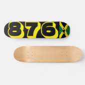 876 JMT 7 3/4" Skateboard Deck (Horizontal)